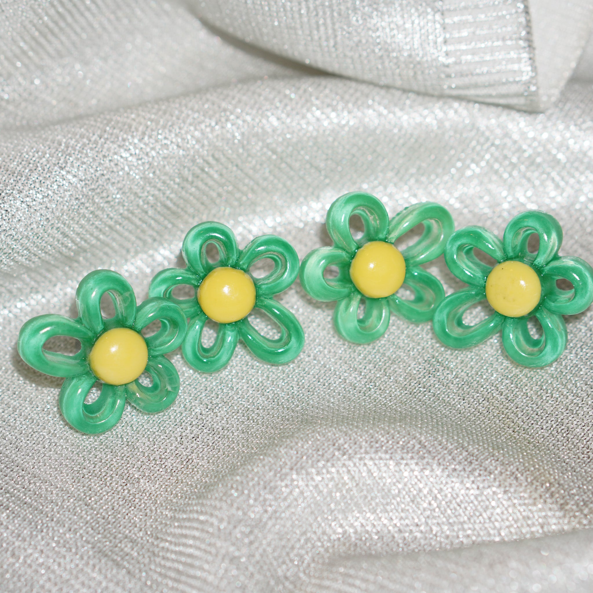 Petal To The Metal Car Charm - Go Green