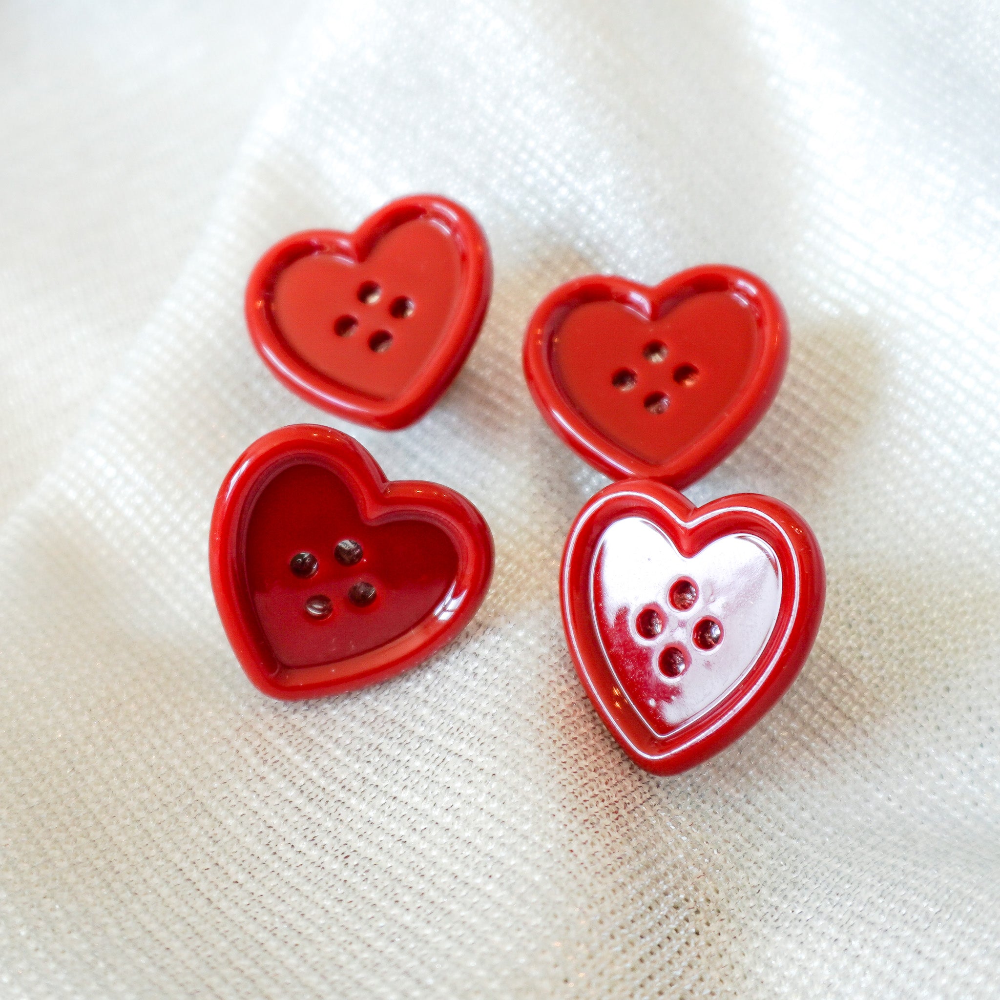 Cute As A Button Car Charm