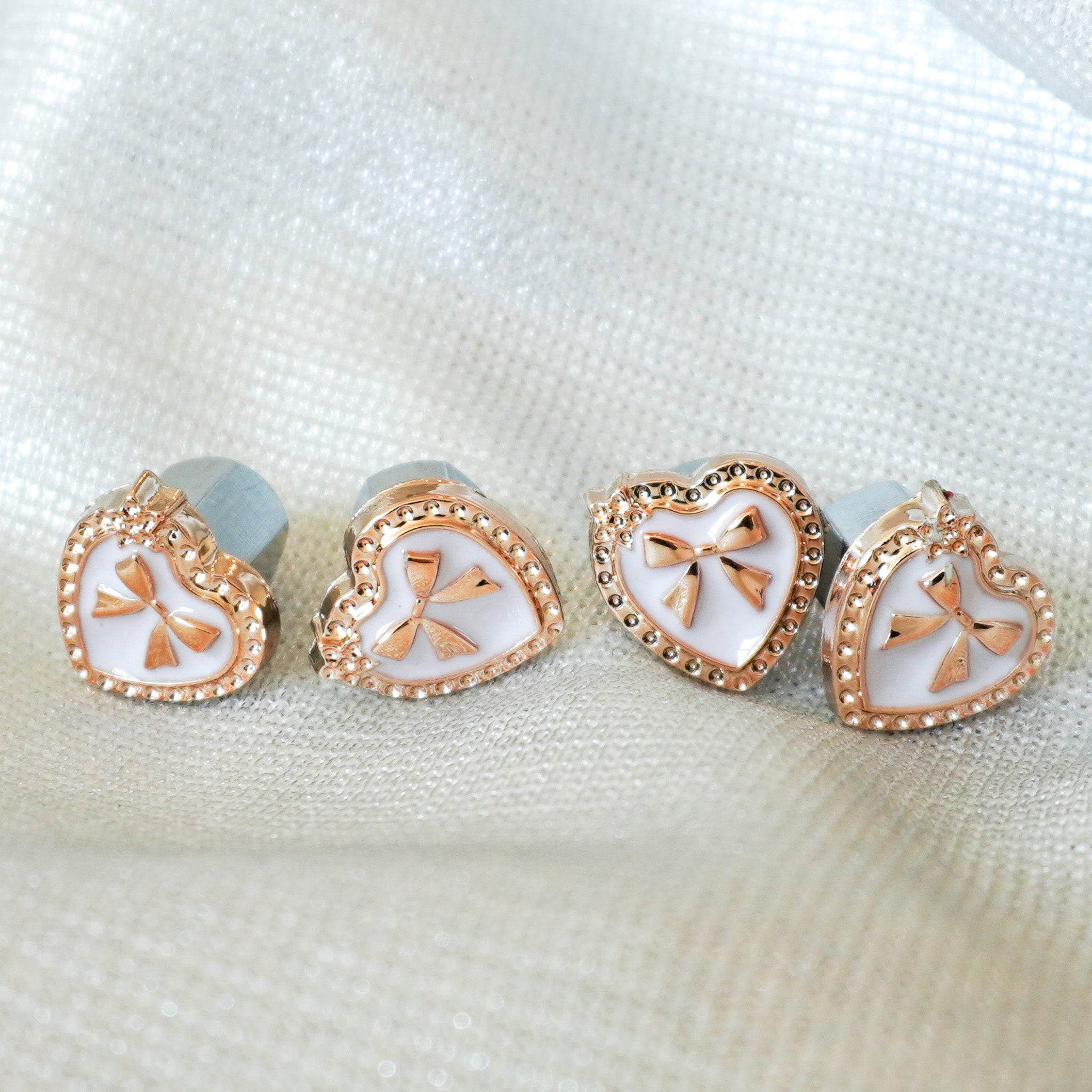 Heart of Gold Car Charm - Babiest Blue