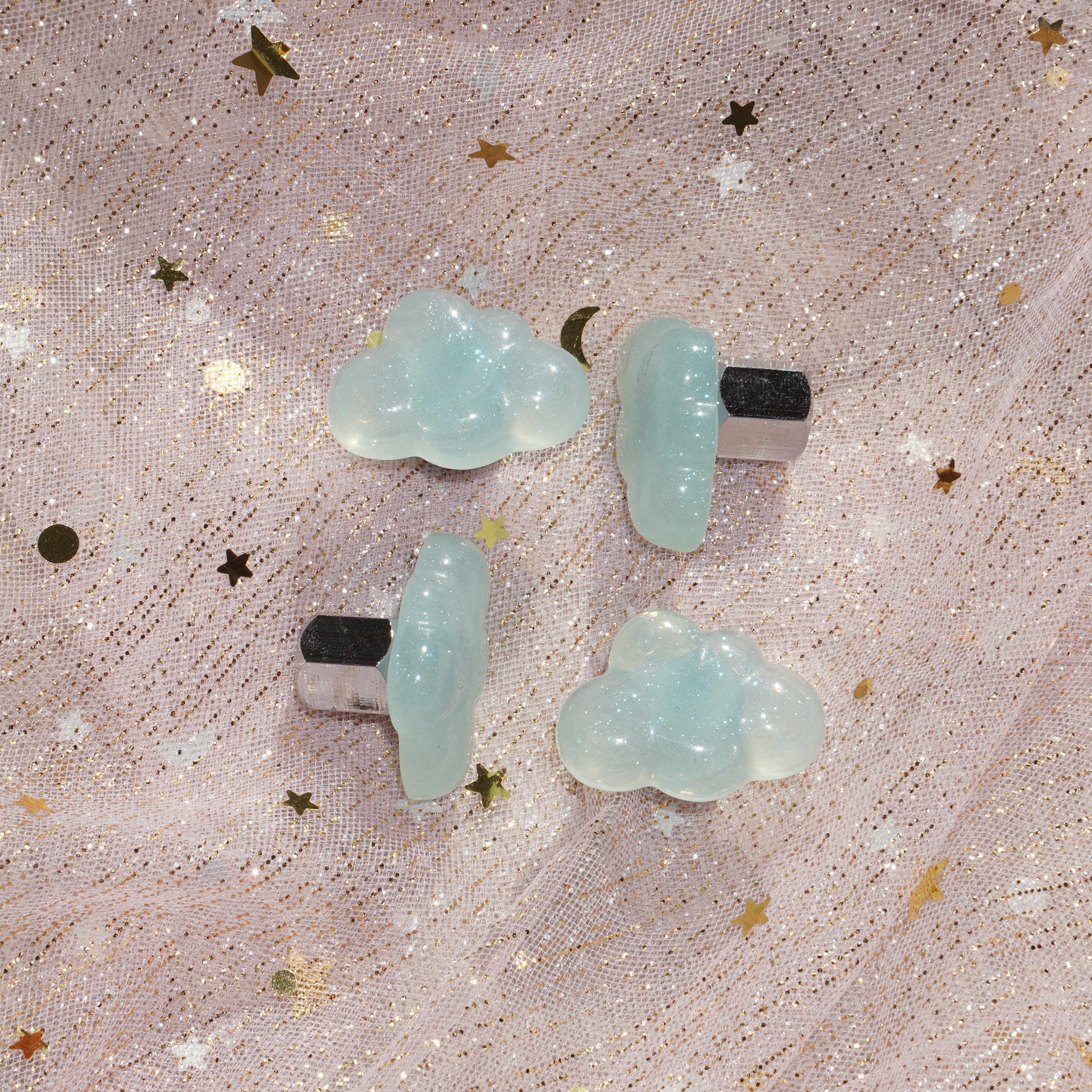 On Cloud Nine Car Charm - Blue