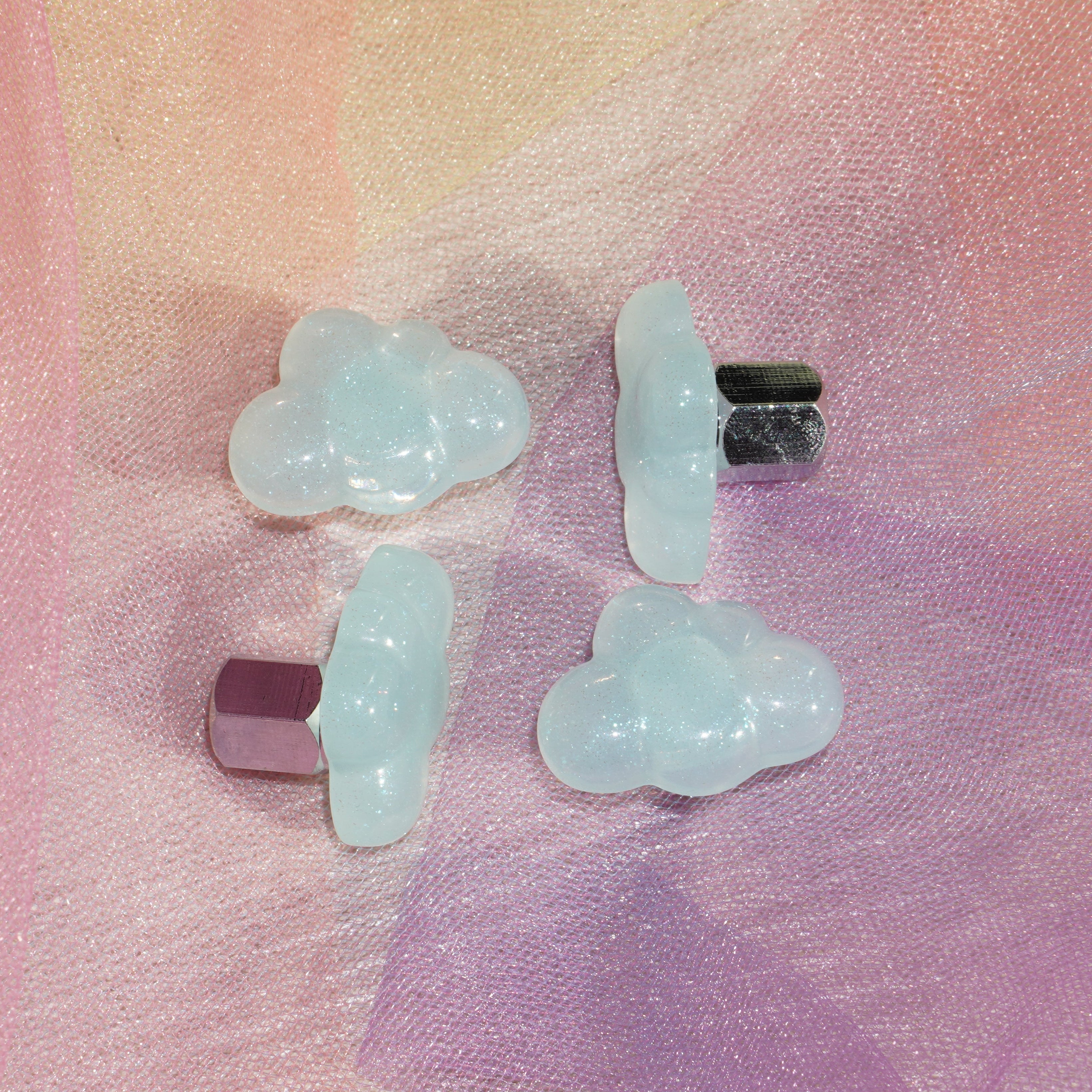 On Cloud Nine Car Charm - Blue