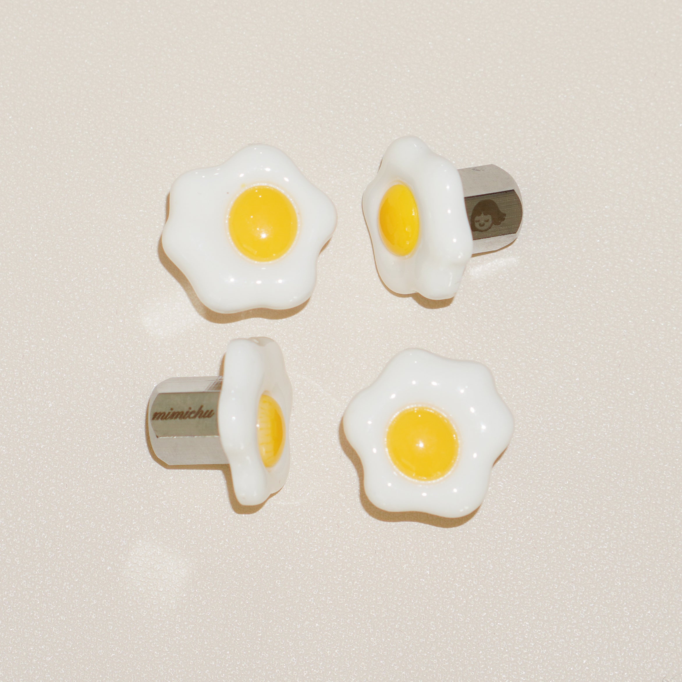 Sunny Side Up Egg Car Charm