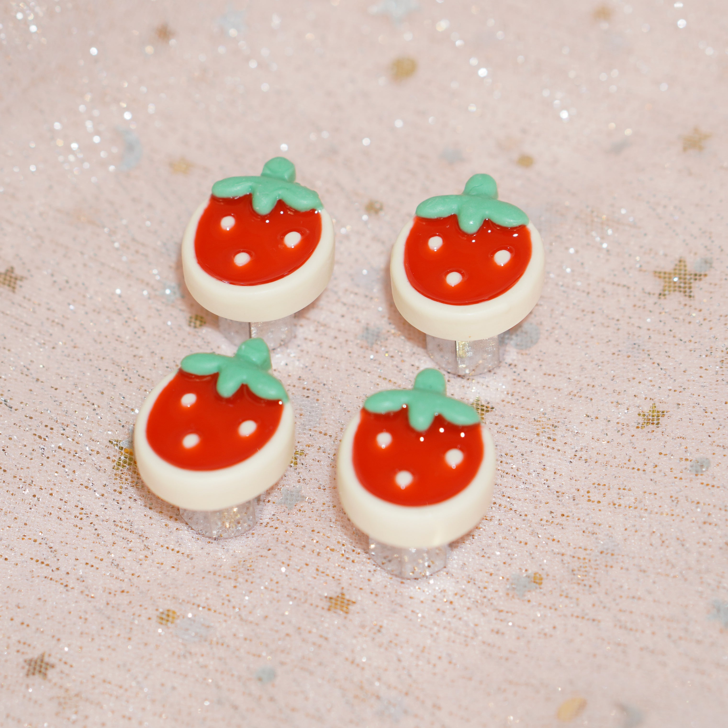 Strawberry Season Car Charm