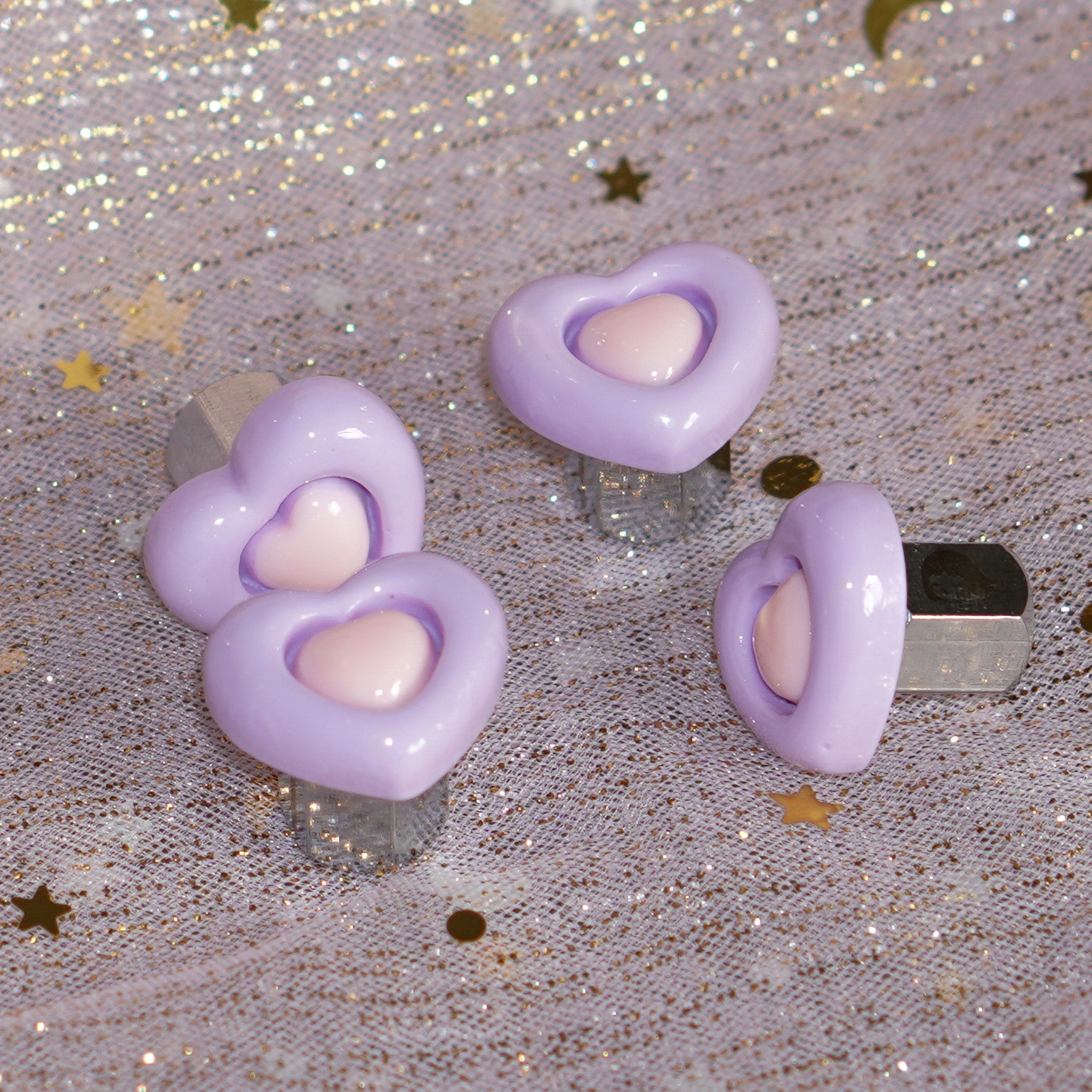 Powerpuff Heart Car Charm - Mojo Jojo