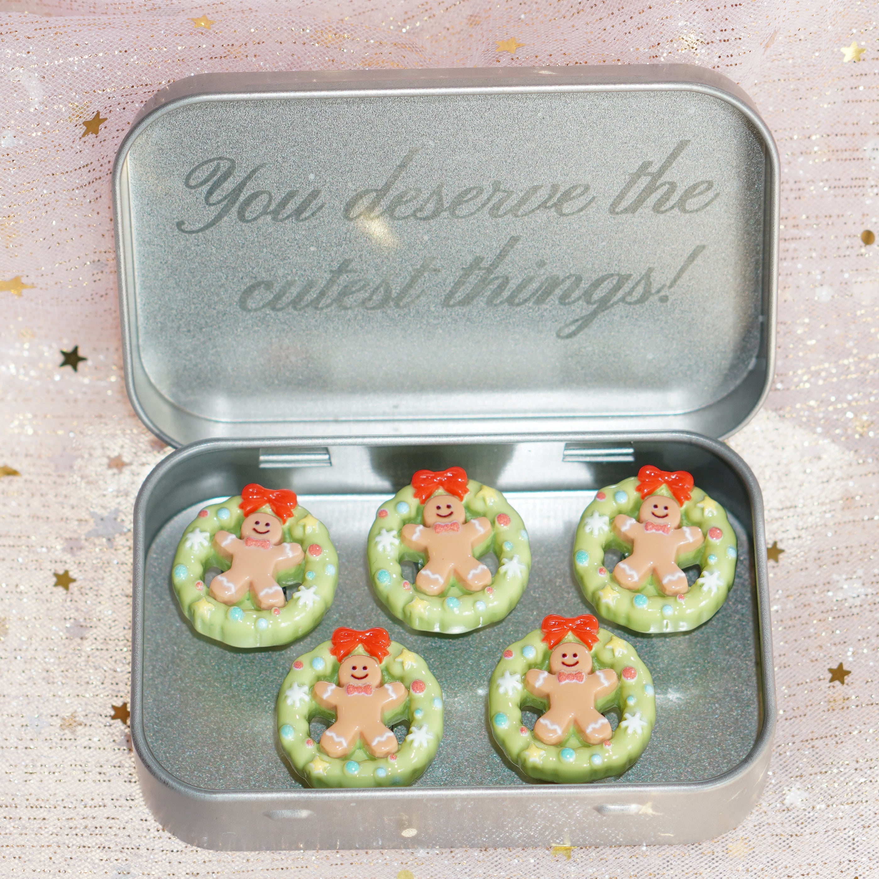 Mr. Gumdrop Gingerbread Car Charm