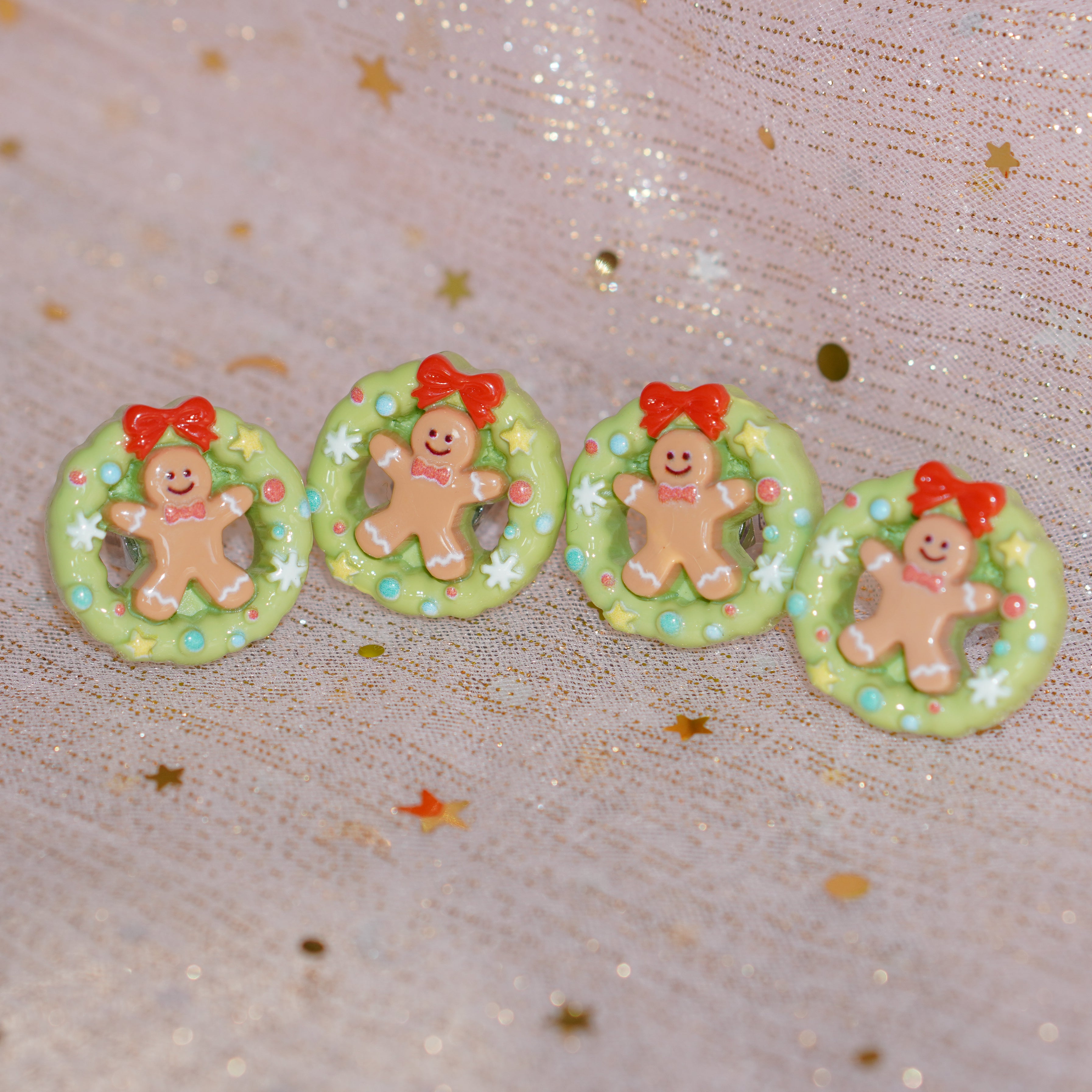 Mr. Gumdrop Gingerbread Car Charm