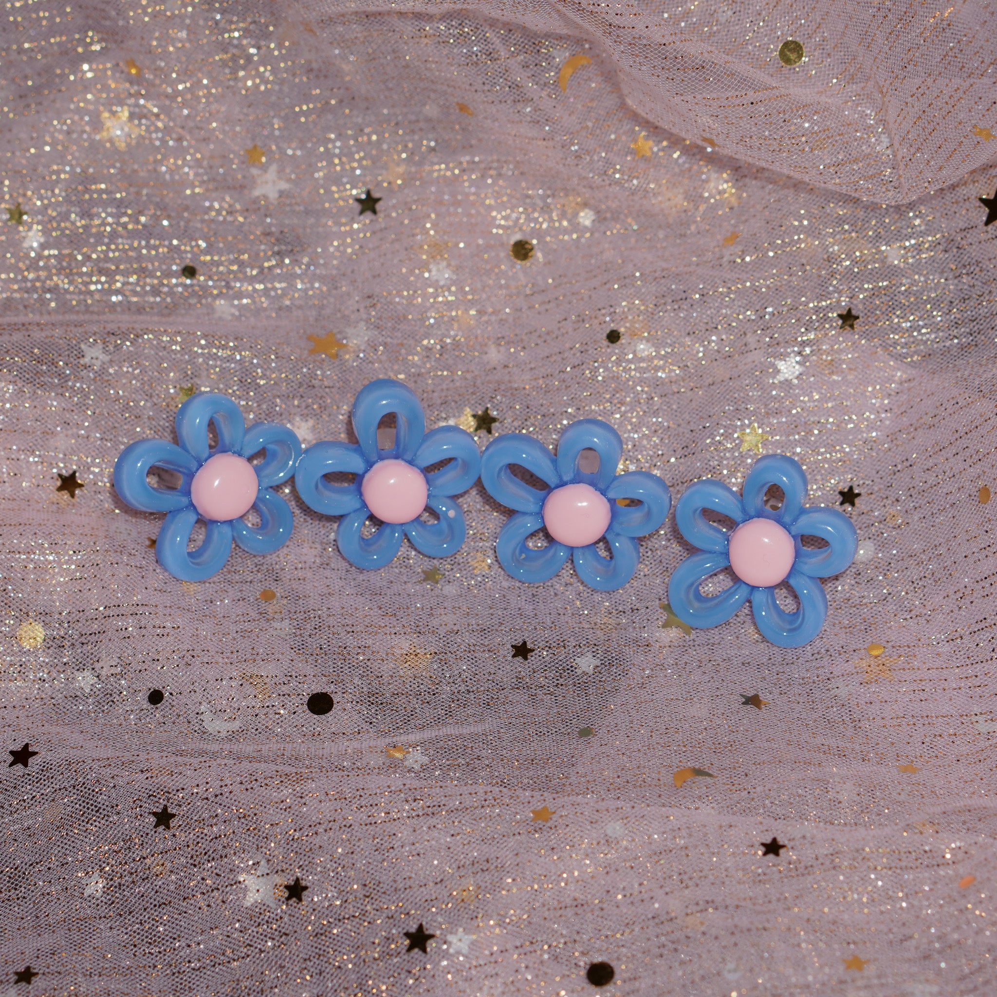 Petal To The Metal Car Charm - Blue Lagoon