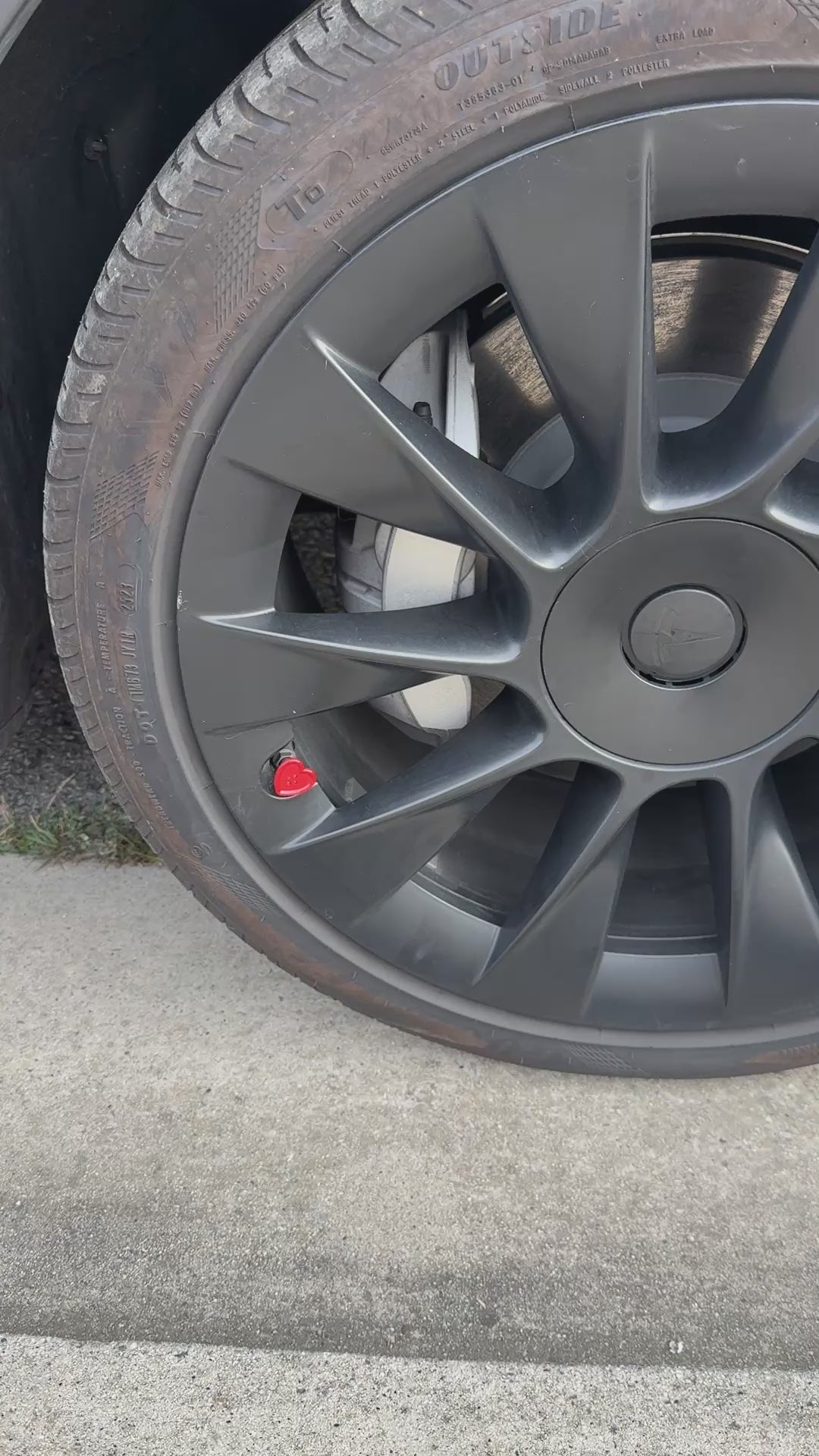 Cute As A Button Car Charm